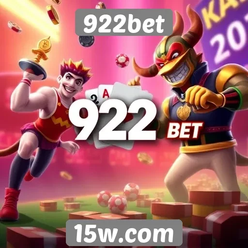 Variedade de jogos oferecidos por 922bet